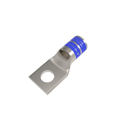 Burndy Cu Tubing Cu HYLUG, 1 Hole with Inspection Window, 400 kcmil Code, 400 YA32L14